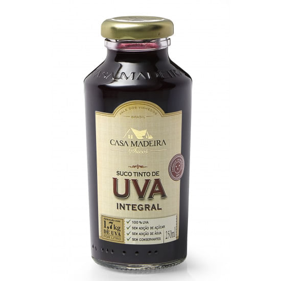 Suco De Uva Casa Madeira 1L