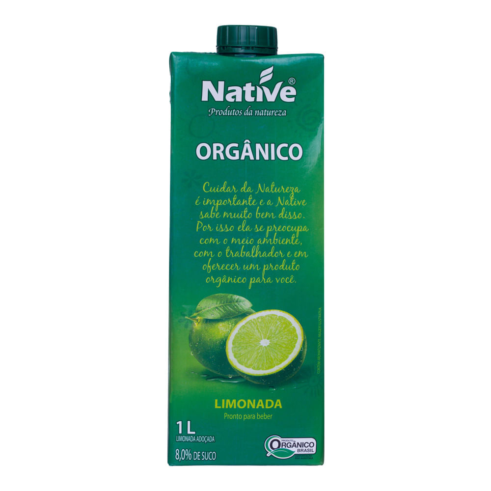 Suco Native Orgânico Limonada 1L Native