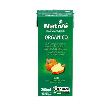 Néctar De Caju Orgânico Native 200ml Native