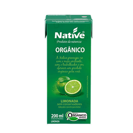 Suco Native Orgânico Limonada 200ml Native