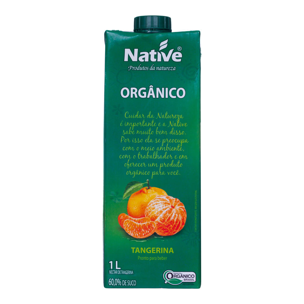 Néctar Orgânico De Tangerina Native 1L Native