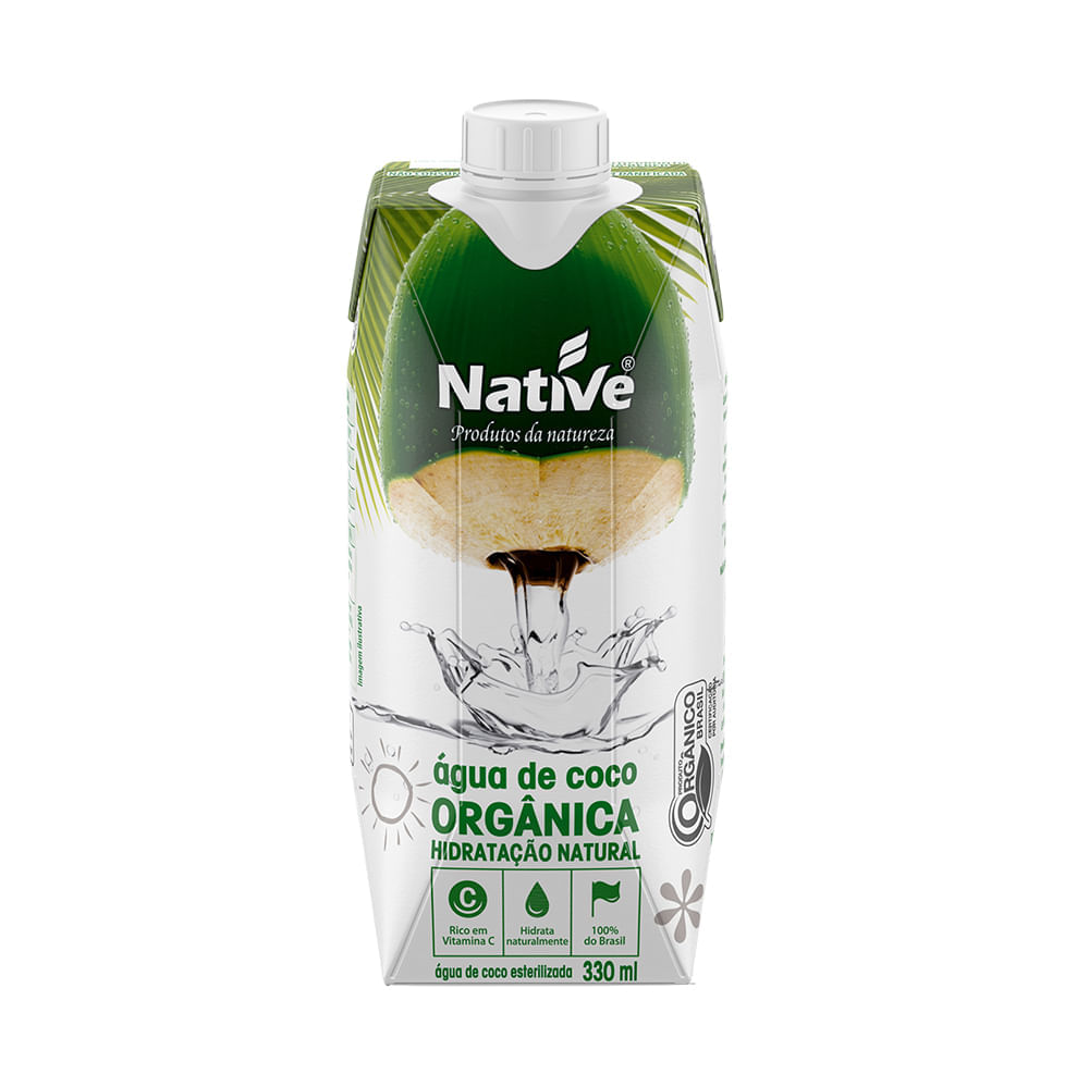 Água De Coco Orgânica Native 330ml Native