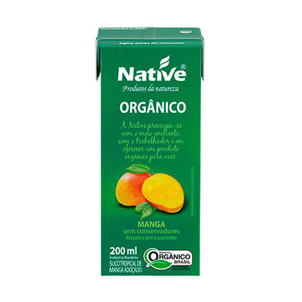 Suco De Manga Orgânico Native 200ml Native