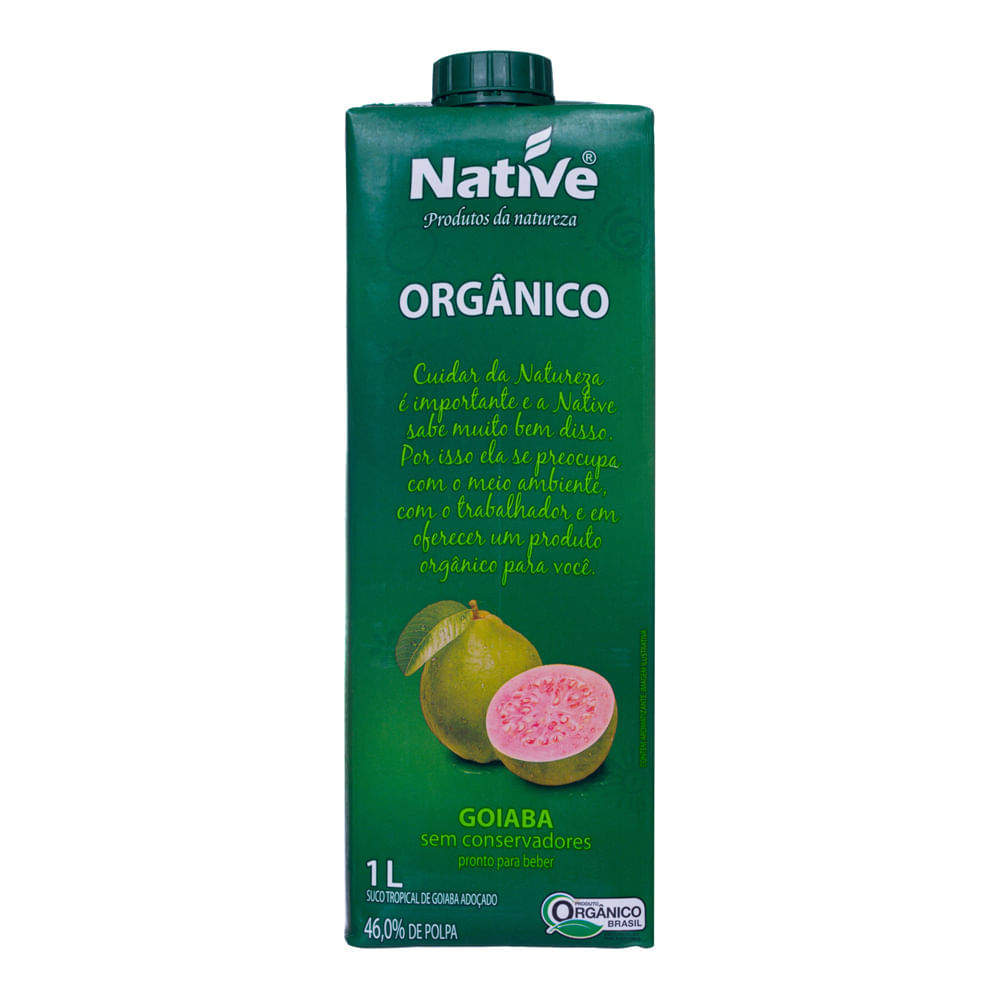 Suco De Goiaba Orgânico Native 1L Native