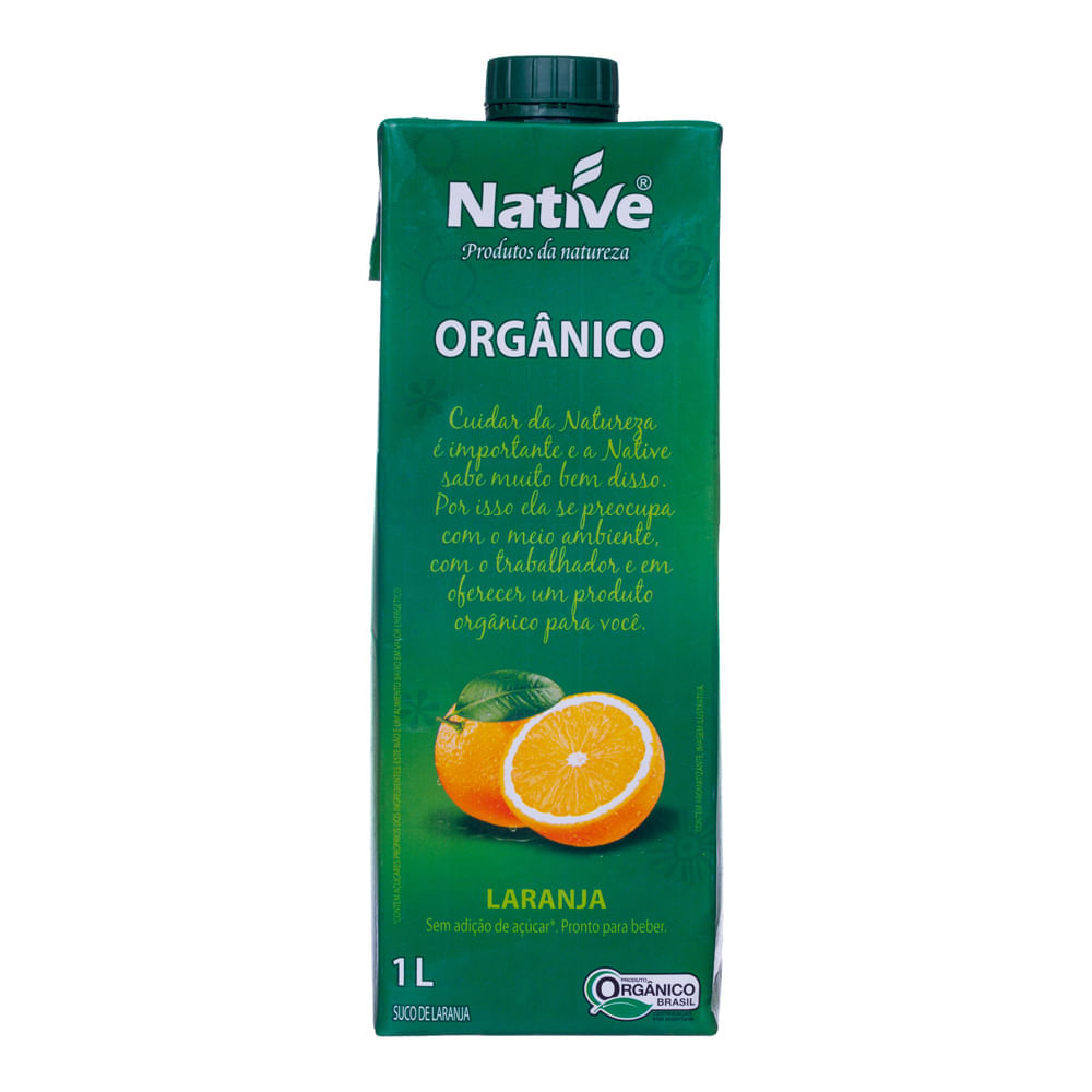 Suco De Laranja Orgânico Native 1L Native