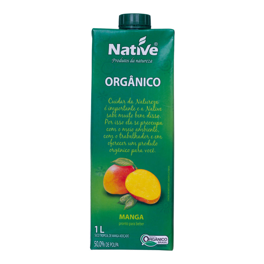 Suco De Manga Orgânico Native 1L