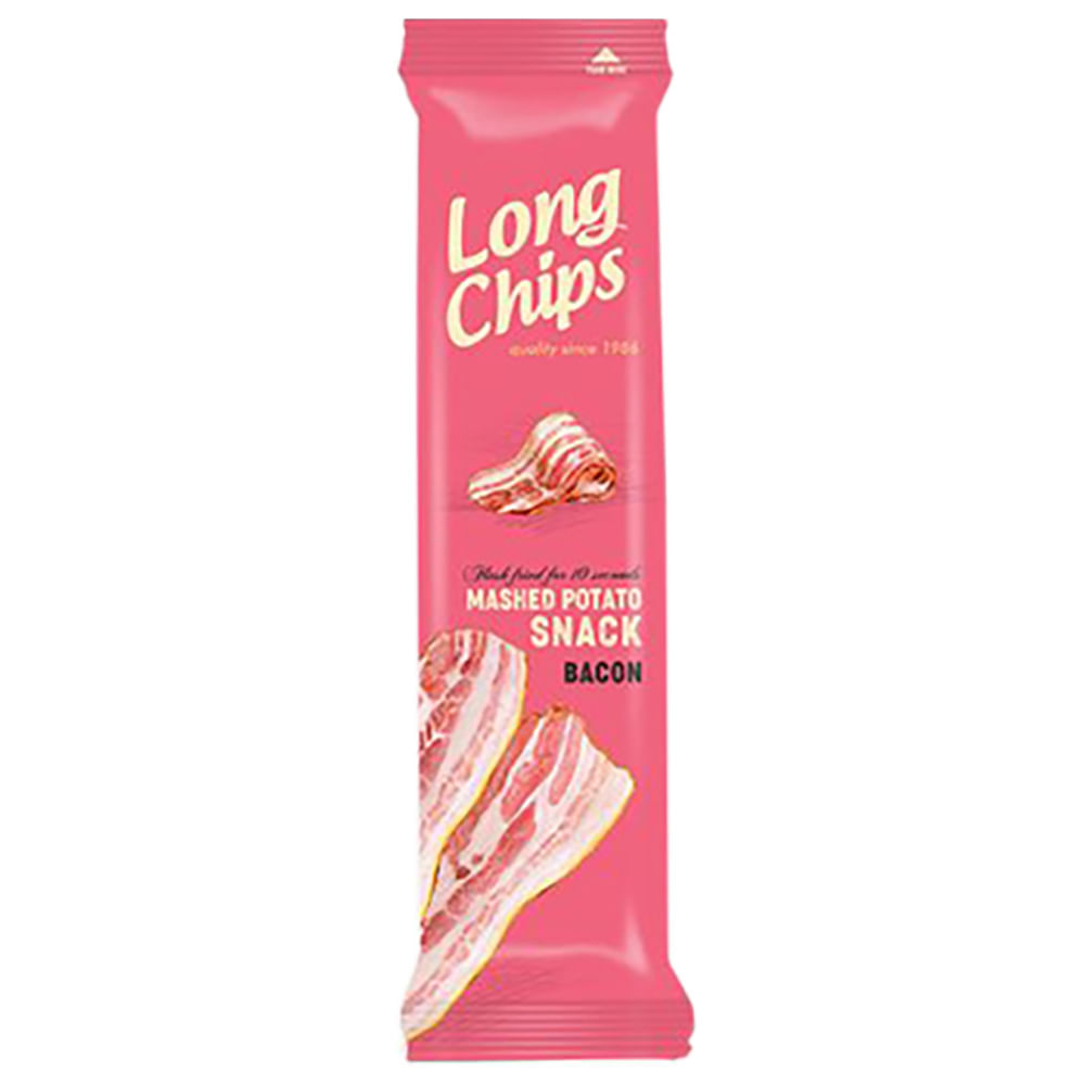 Snack De Batata Sabor Bacon Long Chips 75G Long Chips