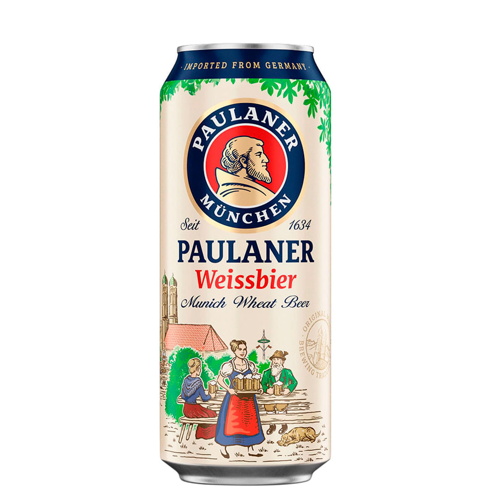 Cerveja Weissbier Munich Wheat Paulaner München 500ml Paulaner