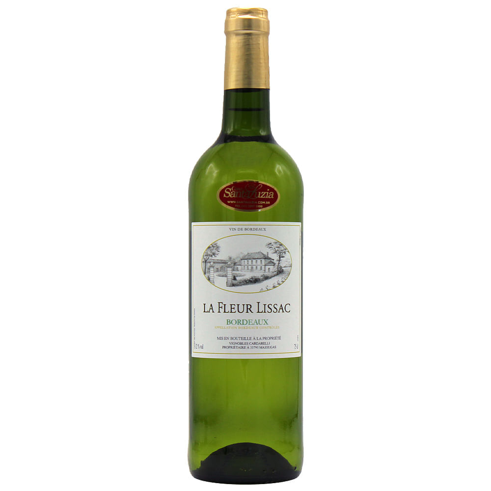 Vinho Branco La Fleur Lissac 750ml La Fleur