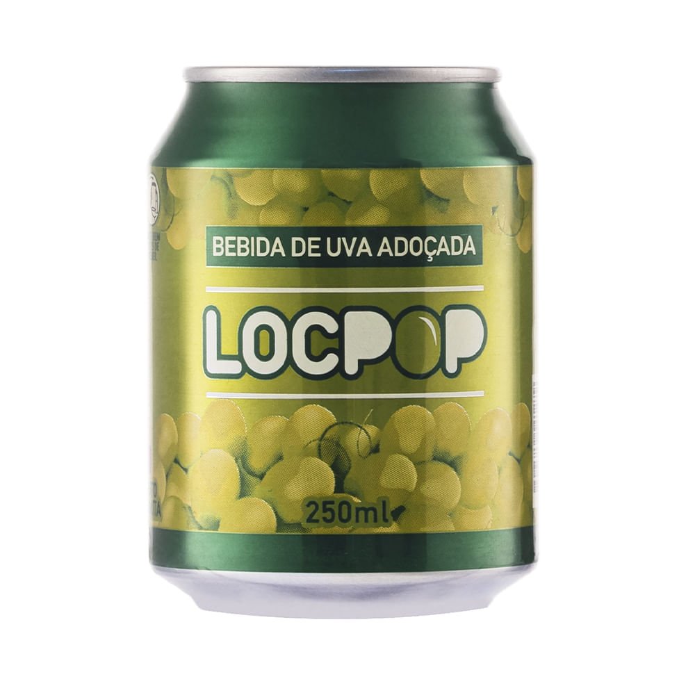 Suco De Uva Branca Locpop 250ml Locpop