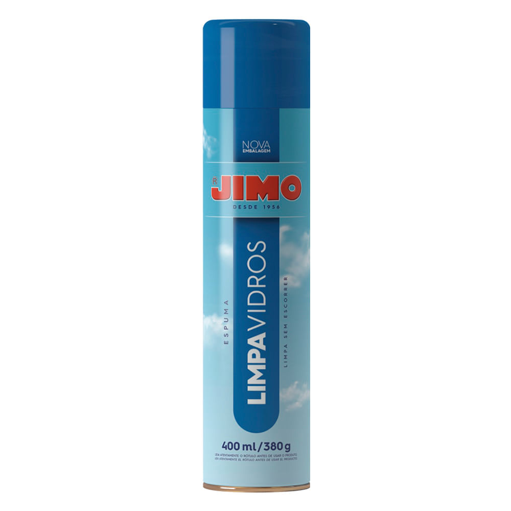 Espuma Limpa Vidros Jimo 400ml Jimo