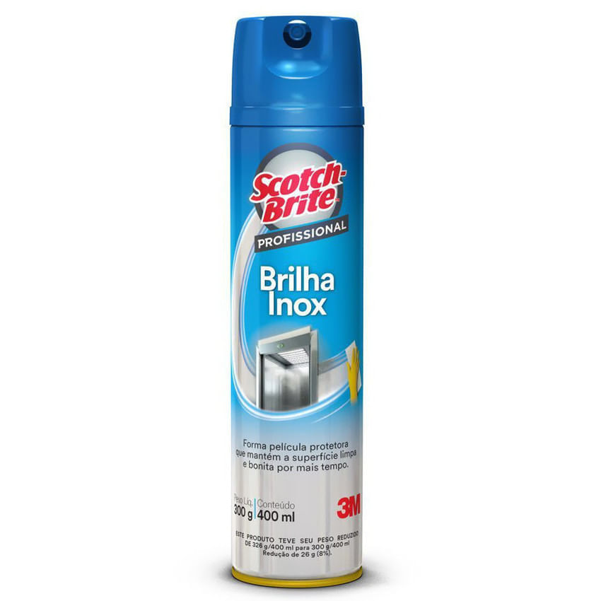 Brilha Inox Scotch-Brite 400ml