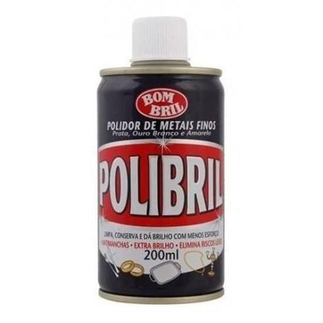 Polidor De Metais Finos Polibril Bombril 200ml Bombril