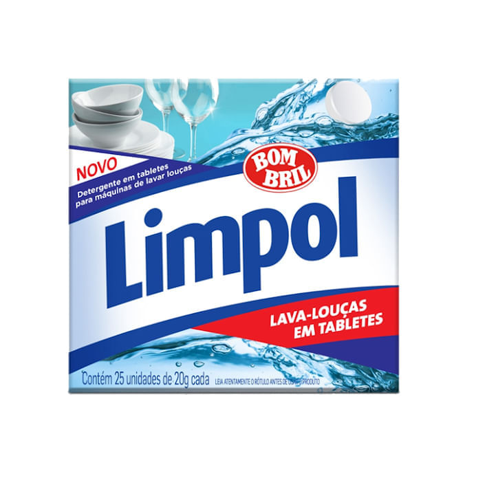 Detergente Tablete Limpol 500G Bombril