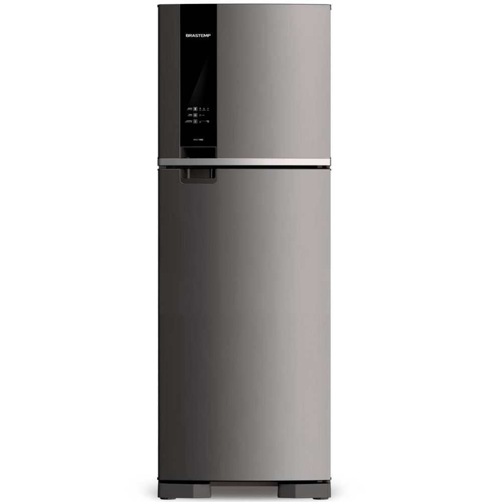 Geladeira Brastemp Frost Free Duplex 375 Litros Cor Inox Com Espaço Adapt - Brm45jk_Out