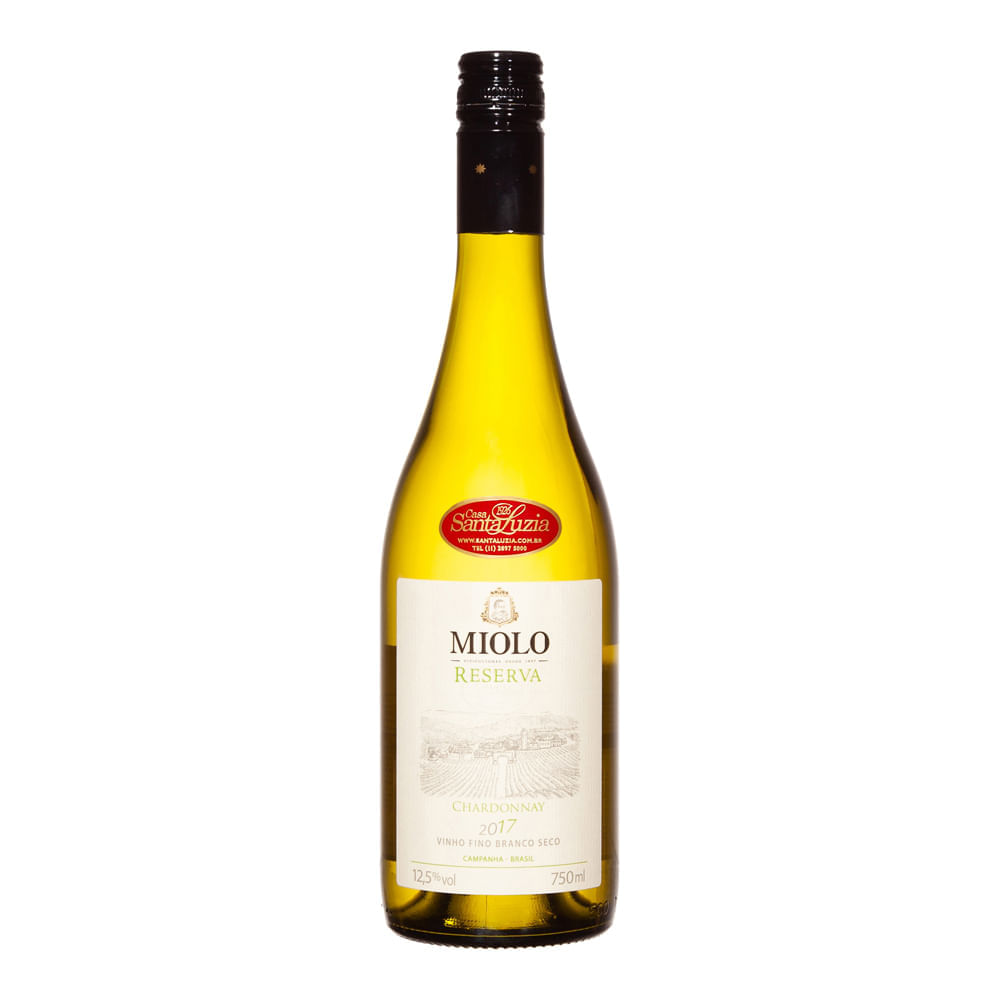 Vinho Branco Miolo Reserva Chardonnay 375ml Miolo