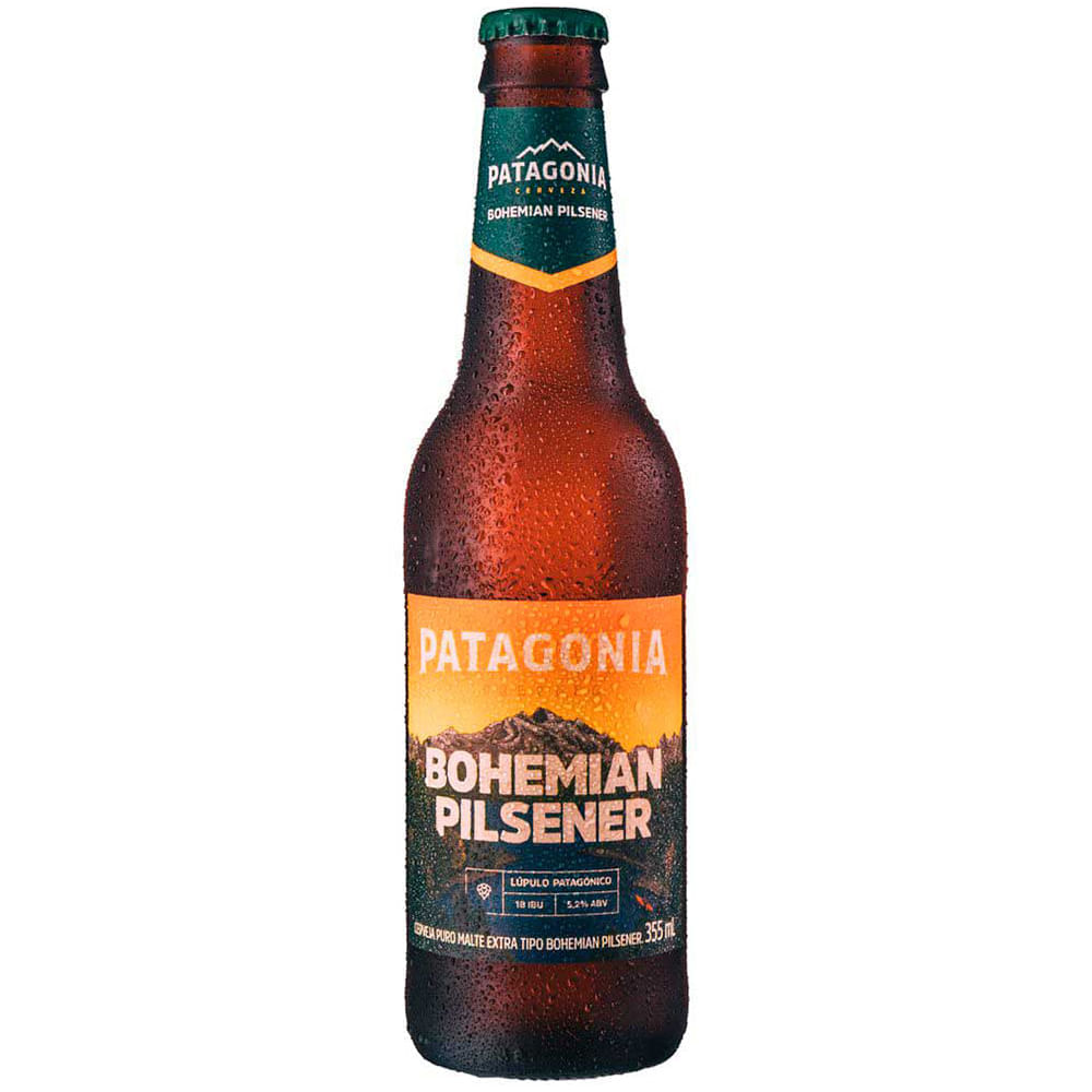Cerveja Bohemian Pilsener Patagonia 355ml Patagonia