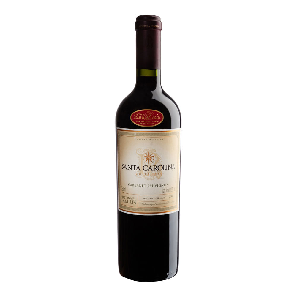 Vinho Tinto Santa Carolina Reserva De Família Cabernet Sauvignon 750ml Santa Carolina