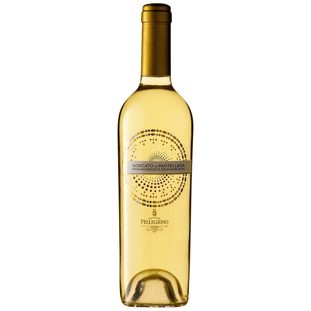 Vinho Branco Moscato Di Pantelleria Cantine Pellegrino 500ml