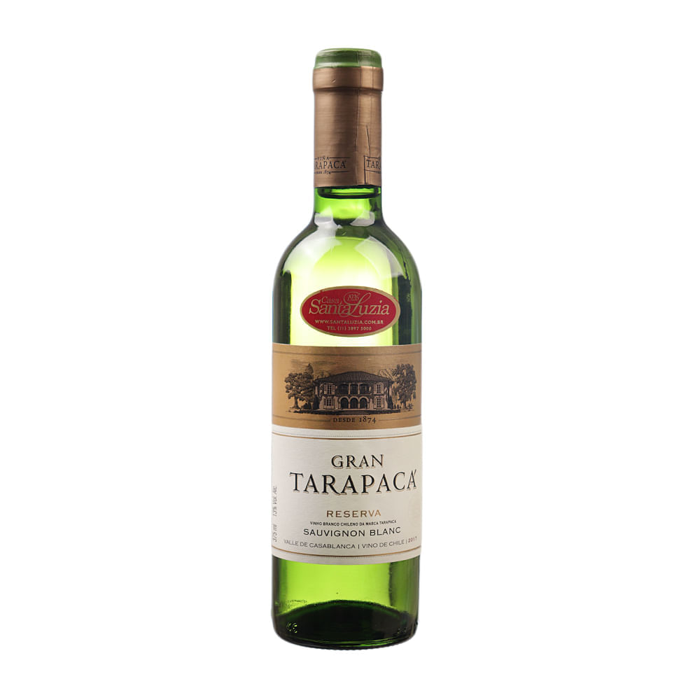 Vinho Branco Gran Tarapacá Sauvignon Blanc 375ml Tarapacá