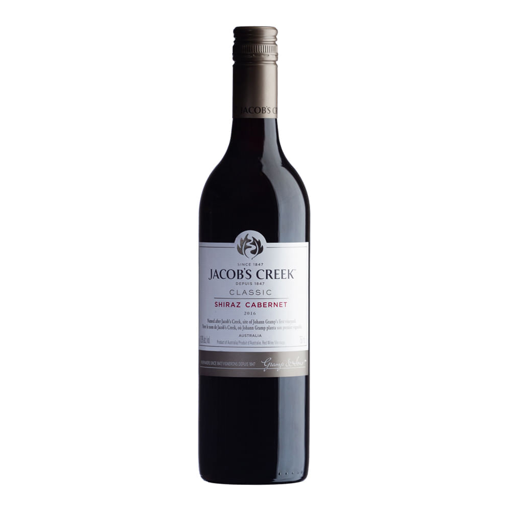 Vinho Tinto Australiano Jacobs Creek Shiraz Cabernet 750ml Jacobs Creek