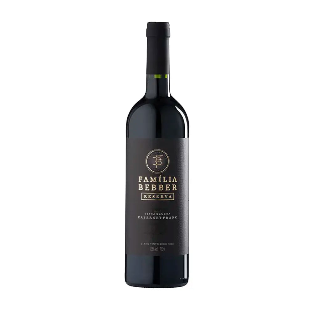 Vinho Tinto Cabernet Franc Reserva Família Bebber 750ml Família Bebber