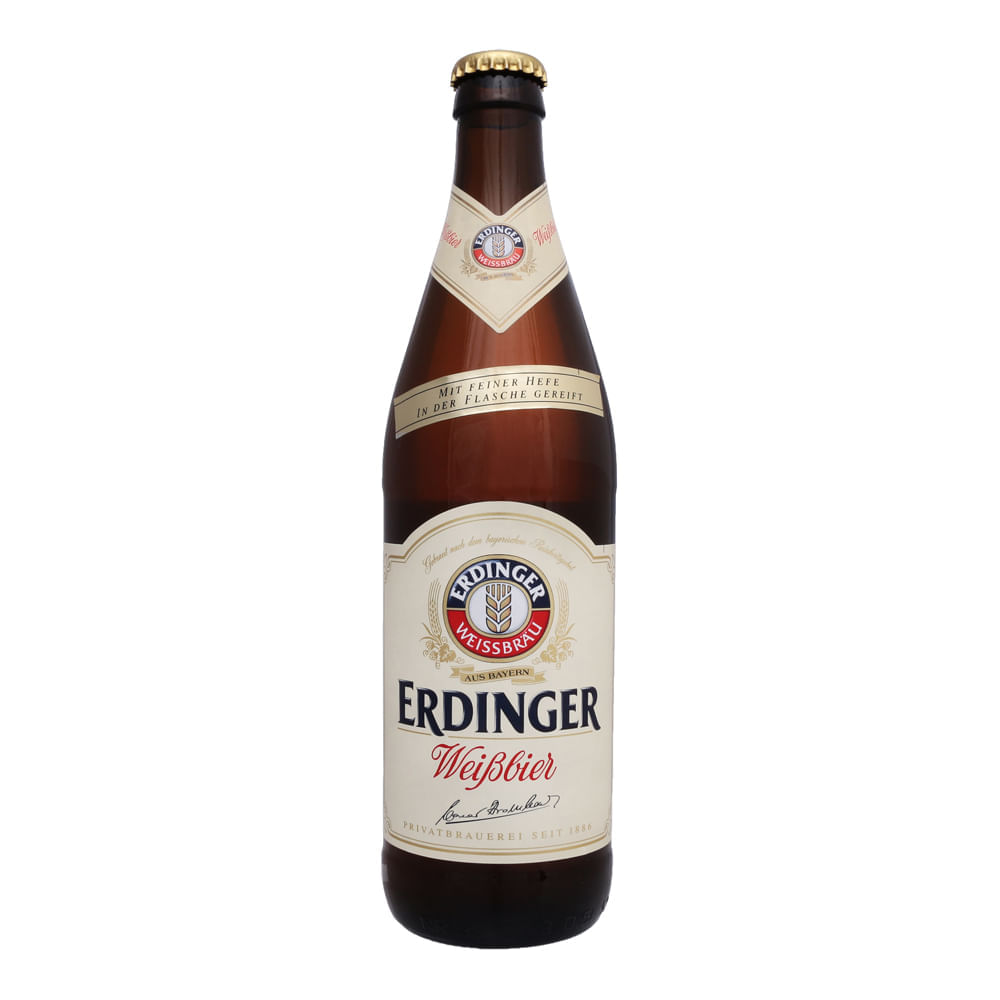 Cerveja De Trigo Erdinger Weisbier 500ml Erdinger