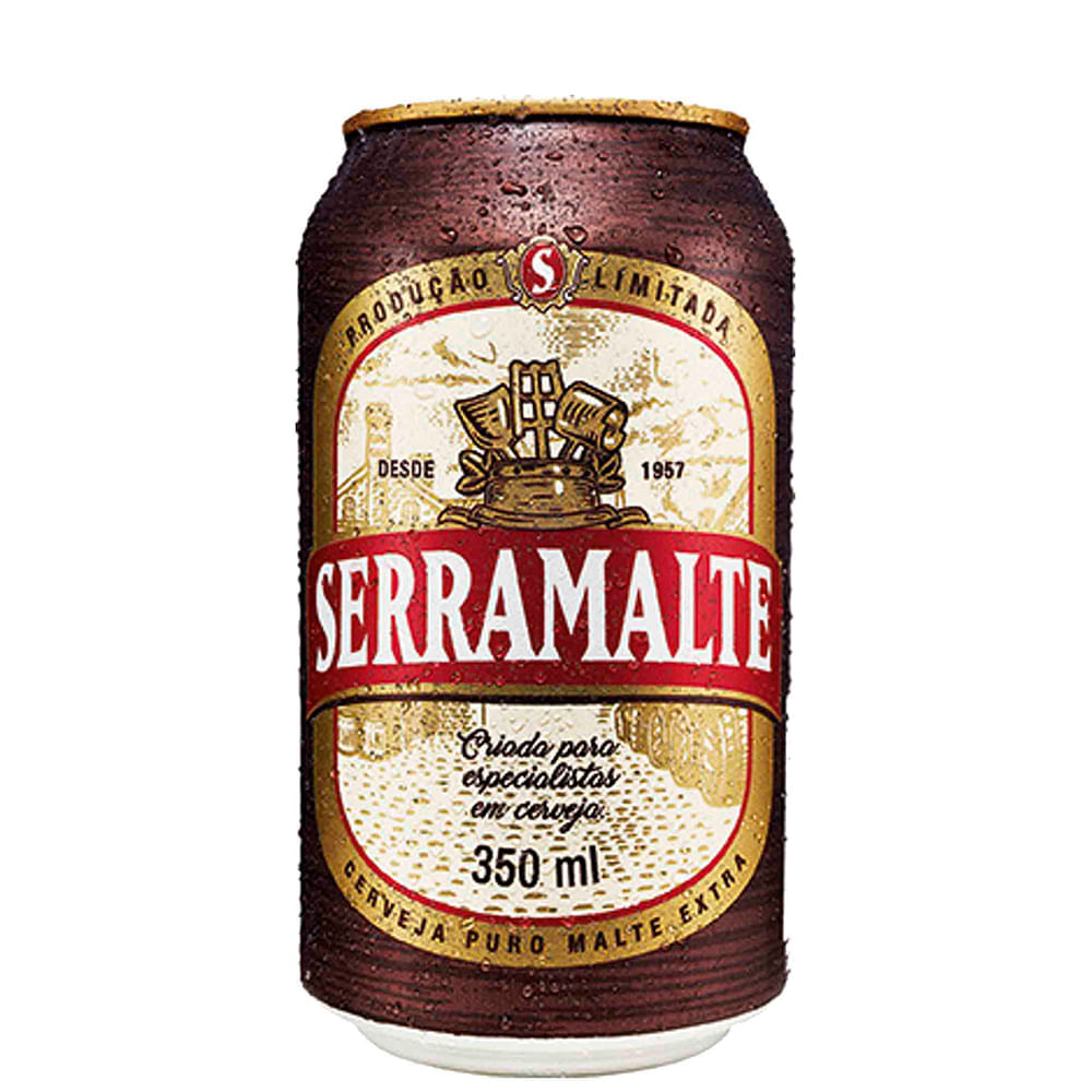 Cerveja Puro Malte Serramalte 350ml Serramalte
