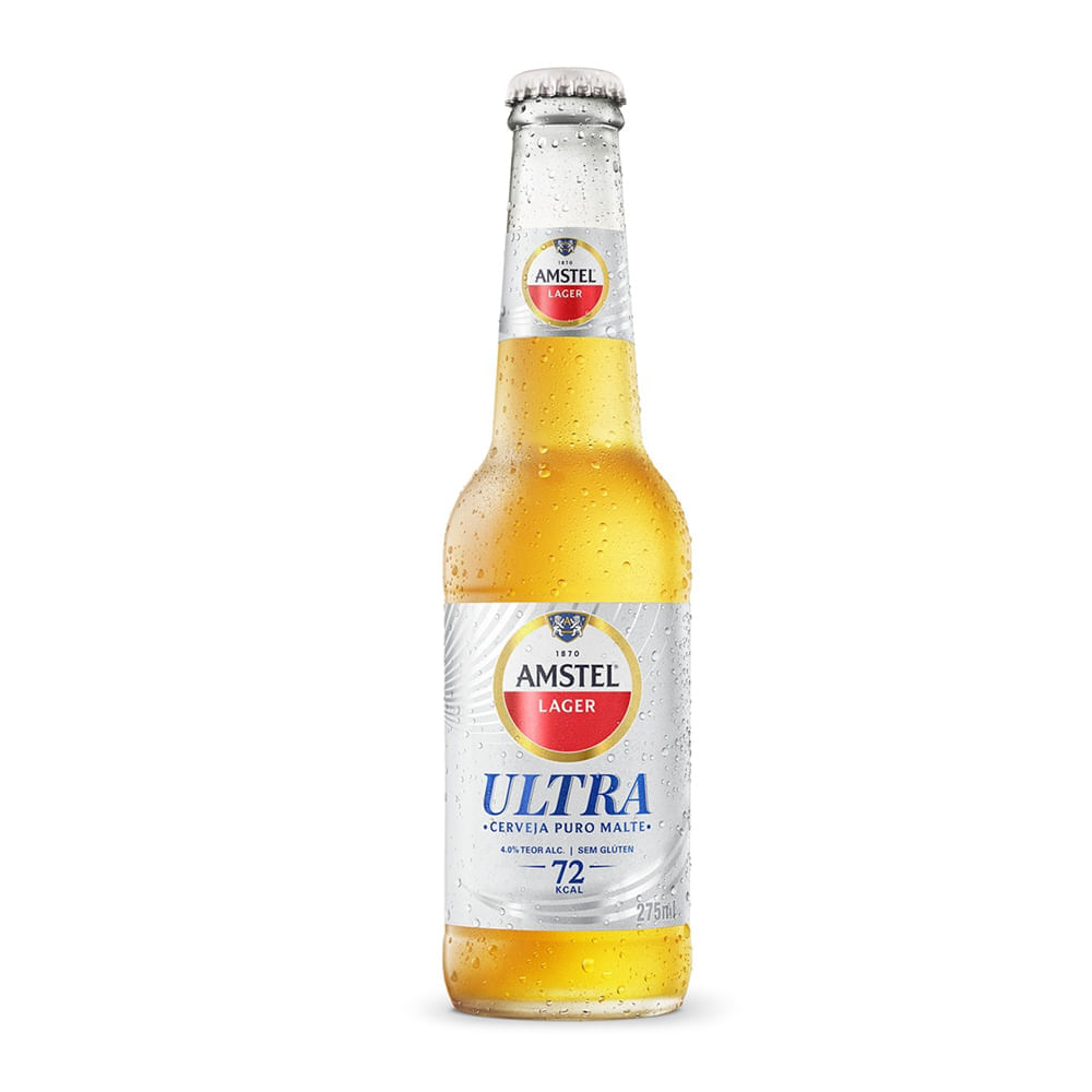 Cerveja Puro Malte Ultra Amstel Lager 275ml Amstel