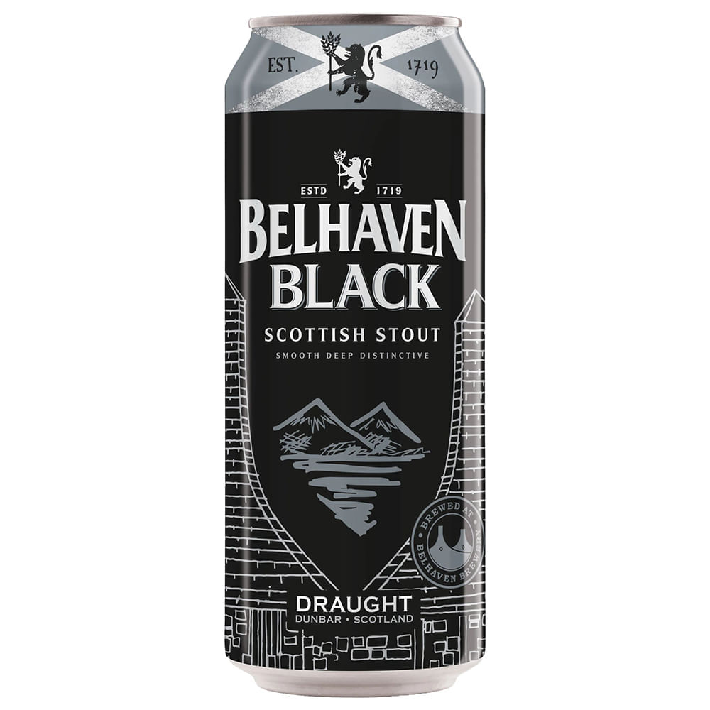 Cerveja Black Scottish Stout Belhaven 440ml