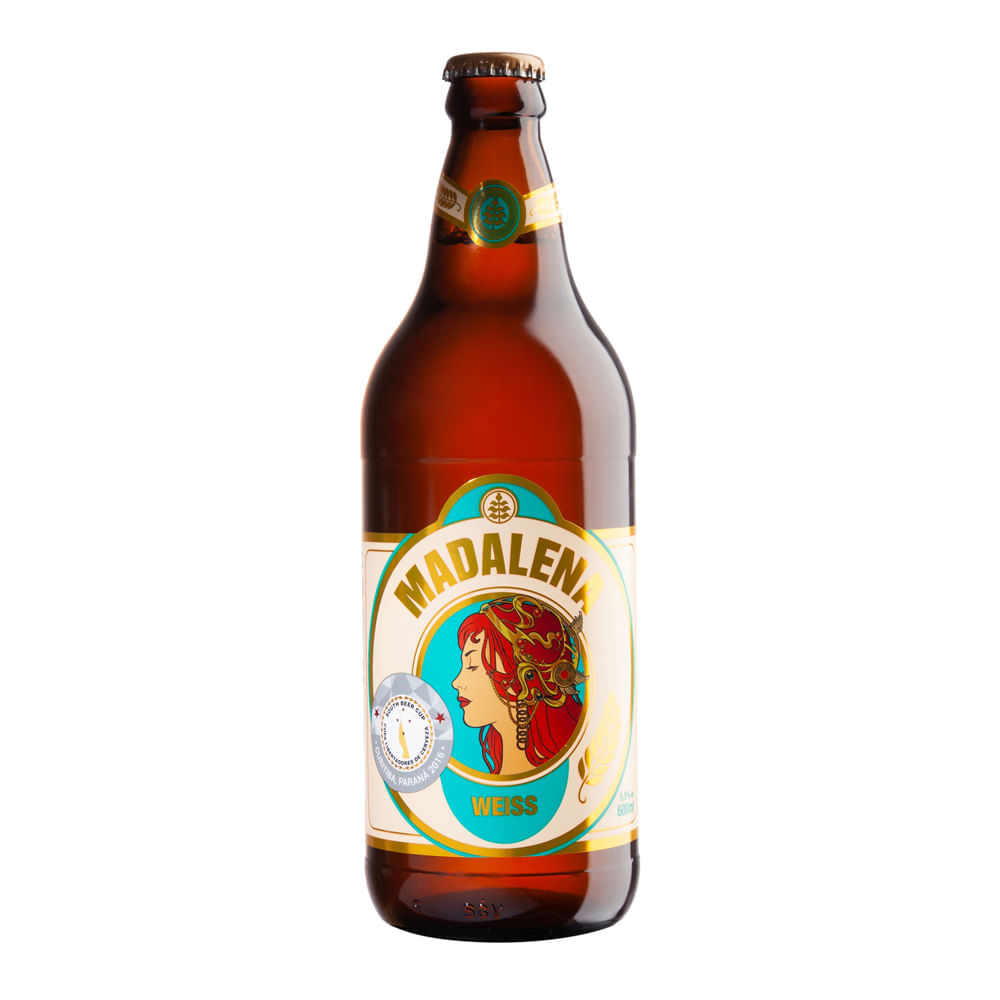 Cerveja Madalena Weiss 600ml Madalena