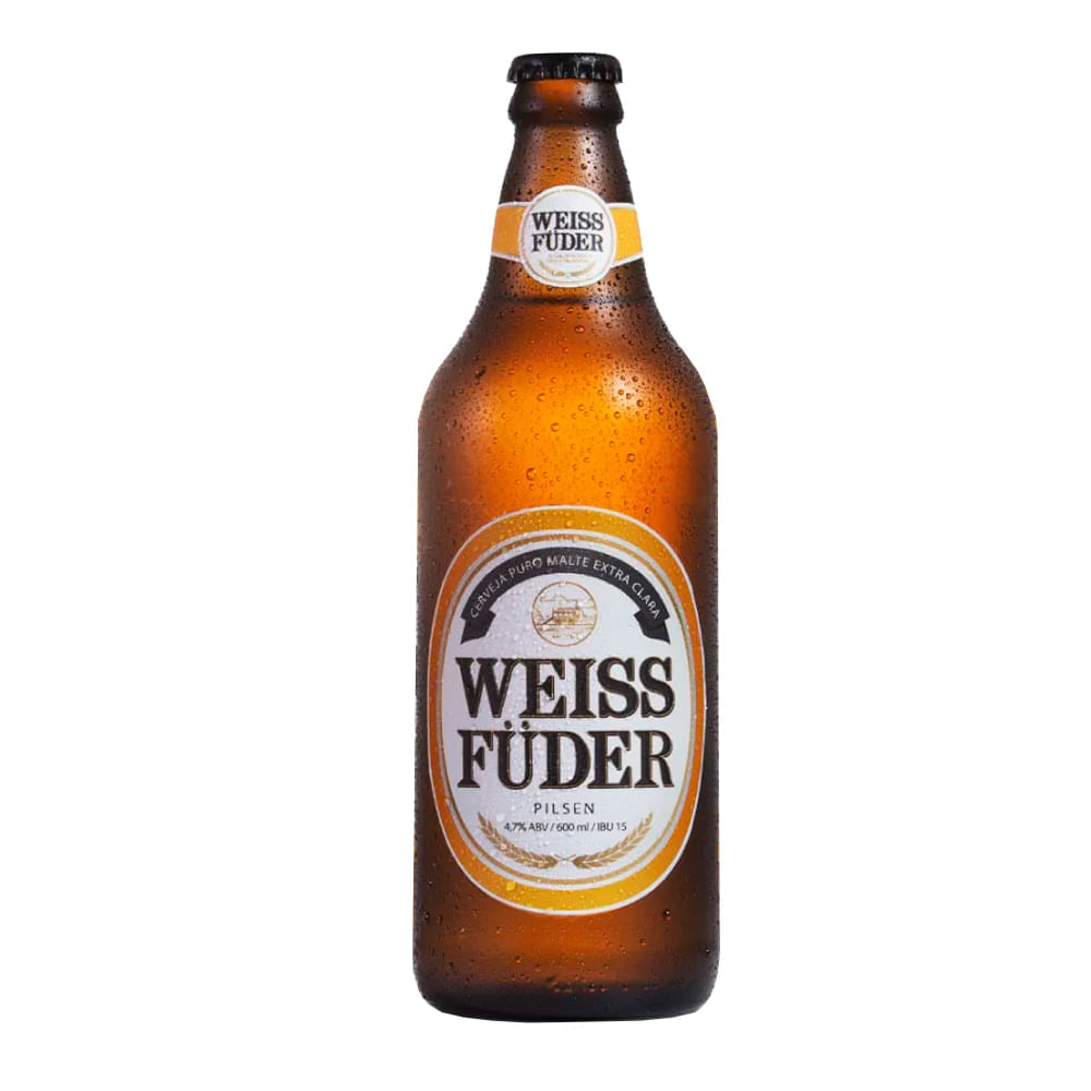 Cerveja Artesanal Pilsen Weiss Füder 600ml