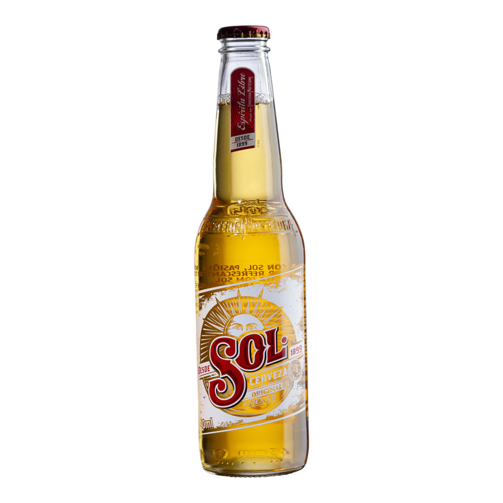 Cerveja Sol Premium Pilsen Lager 330ml