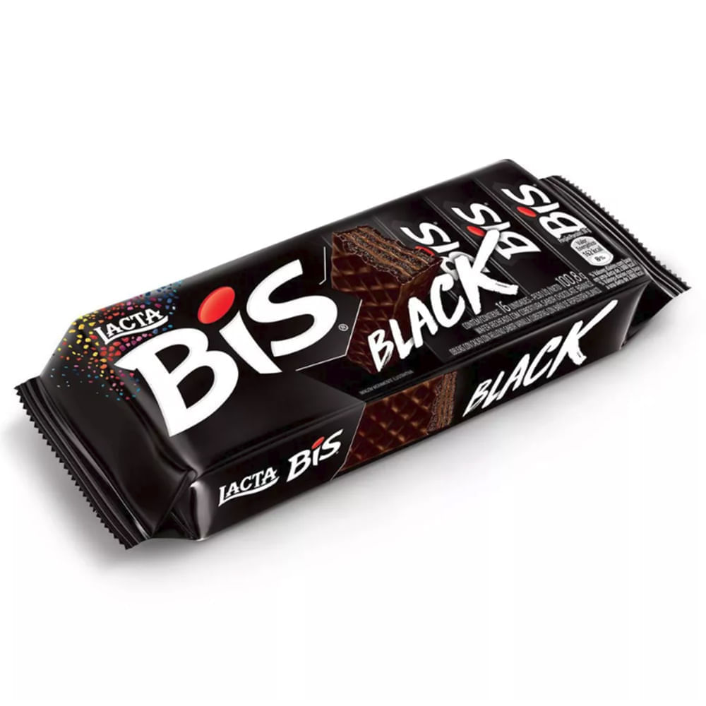 Chocolate Bis Xtra Black Lacta 100,8G Lacta