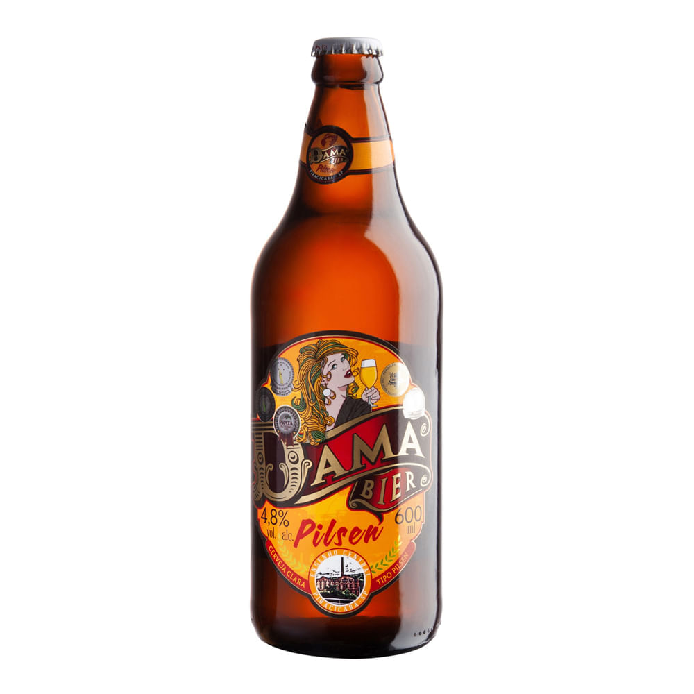 Cerveja Dama Bier Pilsen 600ml Dama Bier