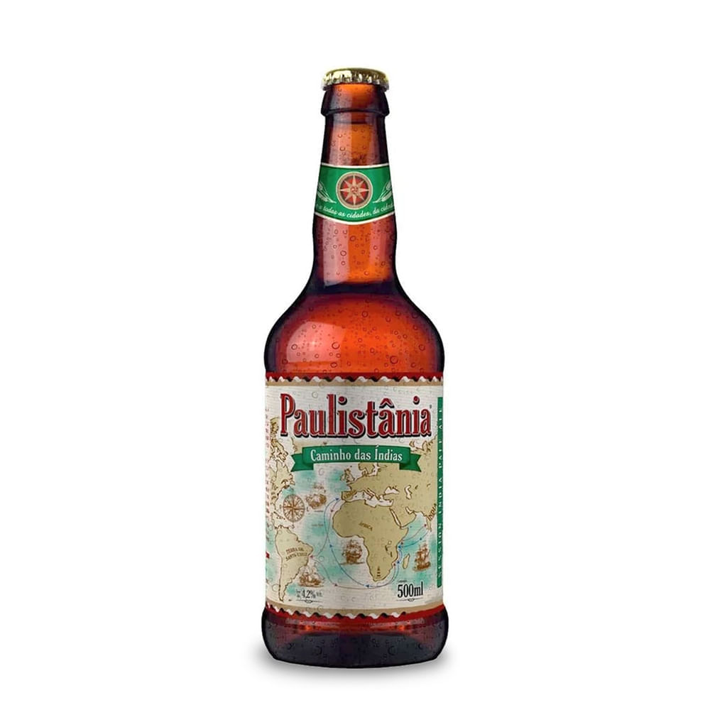Cerveja Paulistânia Caminho Das Índias 500ml Paulistania