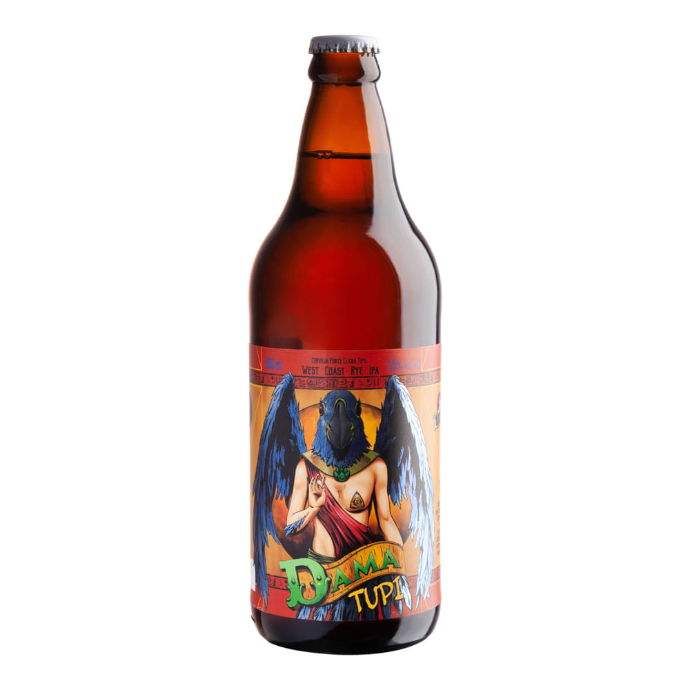 Cerveja West Coast Rye Ipa Dama Tupi 600ml Dama Bier