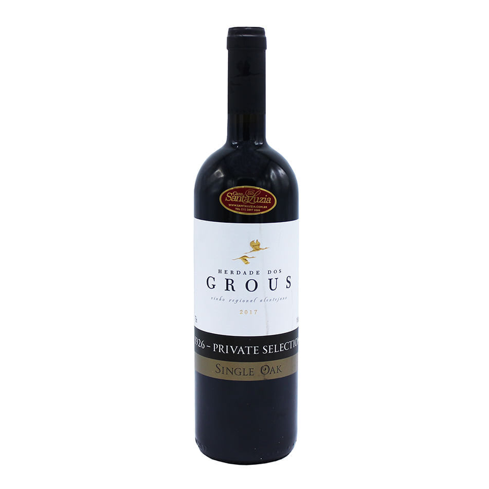 Vinho Tinto Herdade Dos Grous 1926 Private Selection 750ml Herdade Dos Grous