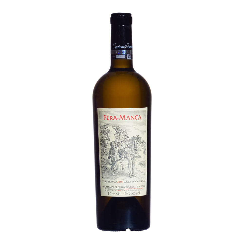 Vinho Branco Pêra Manca Évora Doc Alentejo 750ml Pêra Manga