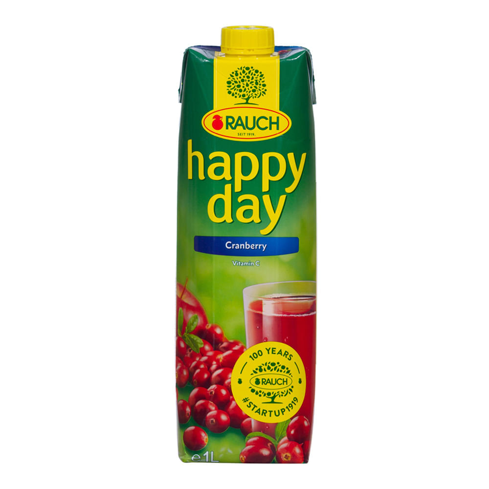 Suco Rauch Happy Day Cranberry 1L Rauch