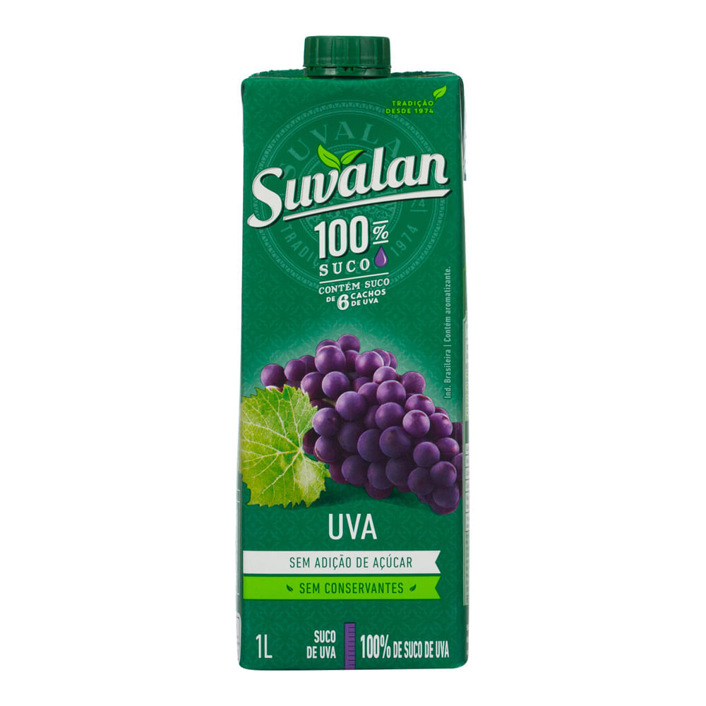 Suco De Uva Suvalan 1L Sulavan