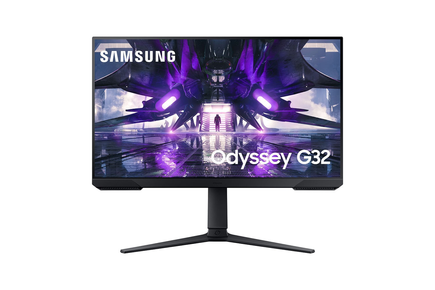 Monitor Gamer Samsung Odyssey G32a 27", 165Hz, 1Ms, Ajuste De Altura, Hdmi, Dp E Série G32