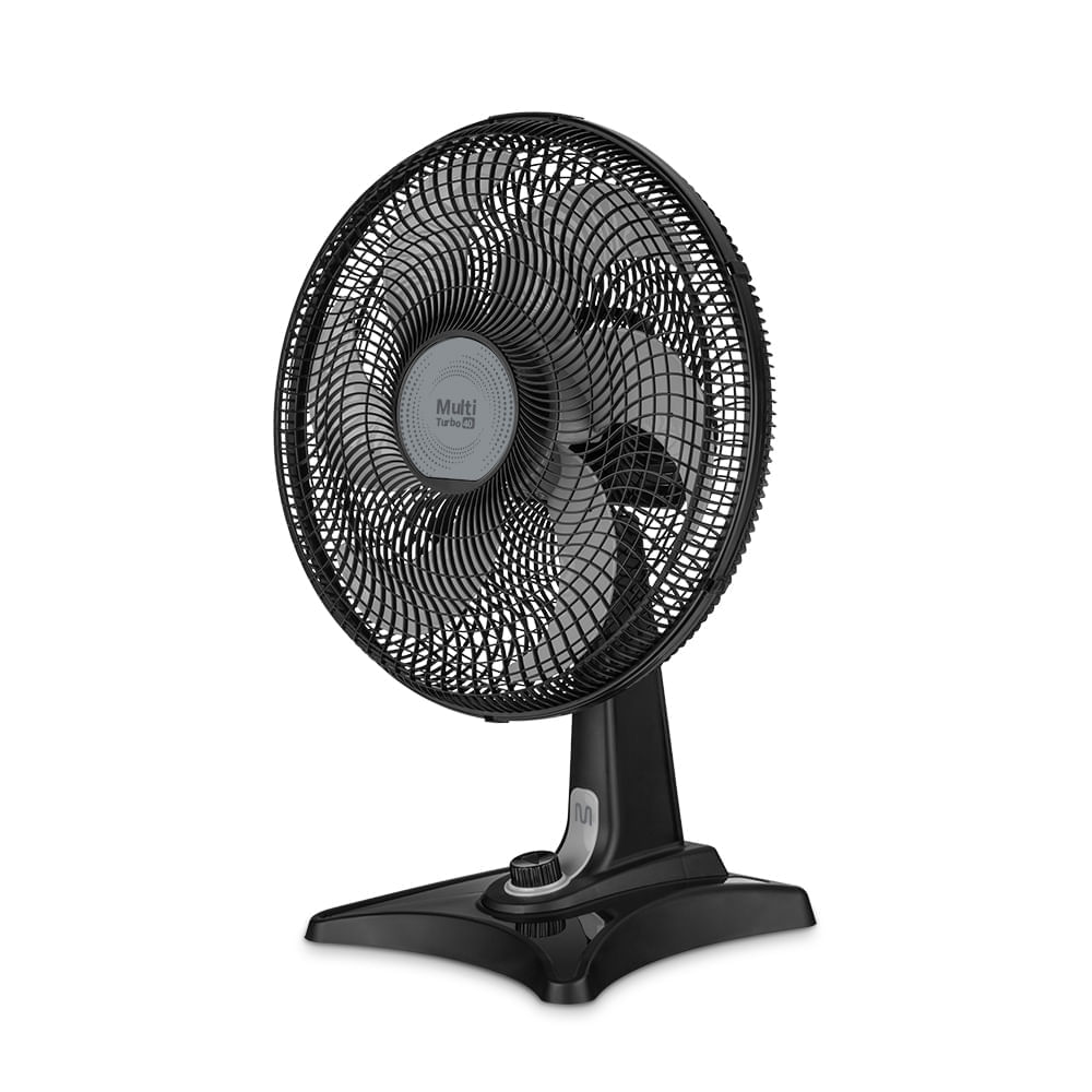 Ventilador De Mesa 40cm Multi Turbo 40 Six - 120V-130W Preto Multilaser - Vl403