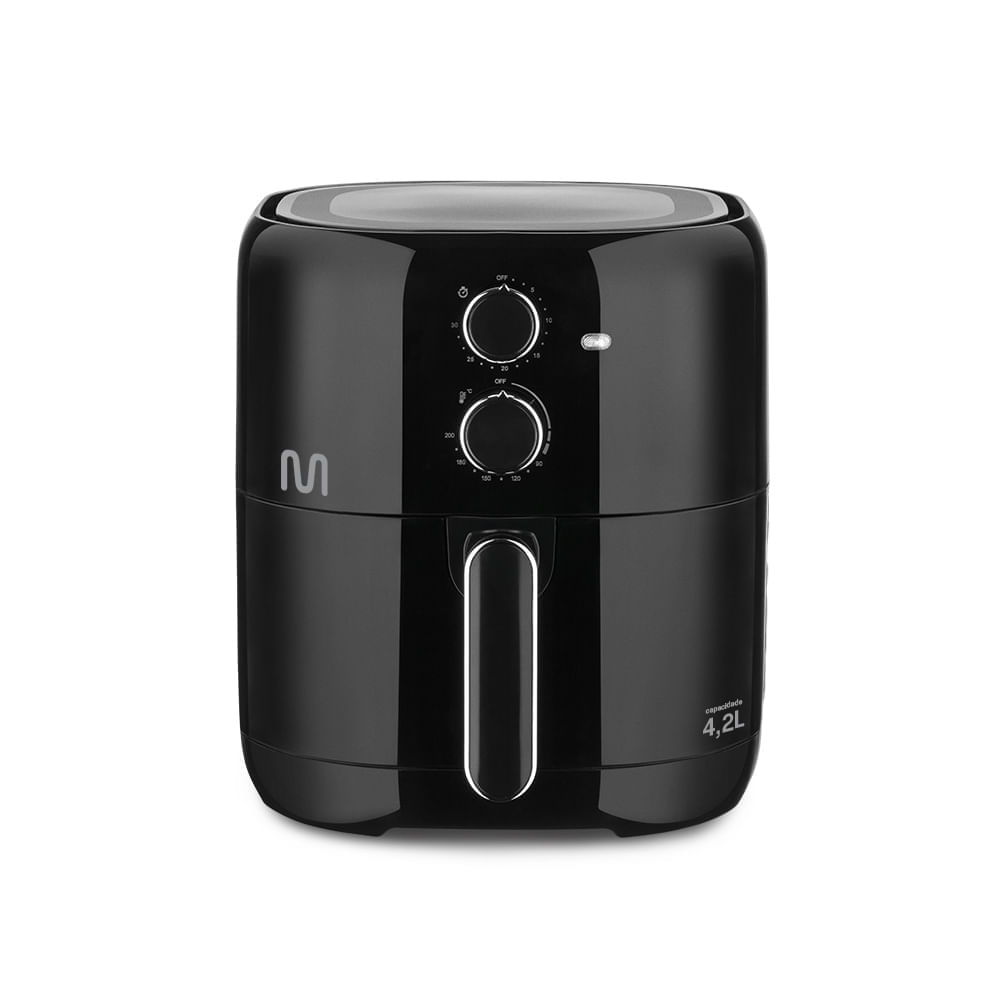 Fritadeira Elétrica Air Fryer 4,2 Litros 1500W 127V Preta Multilaser - Ce190 Multilaser