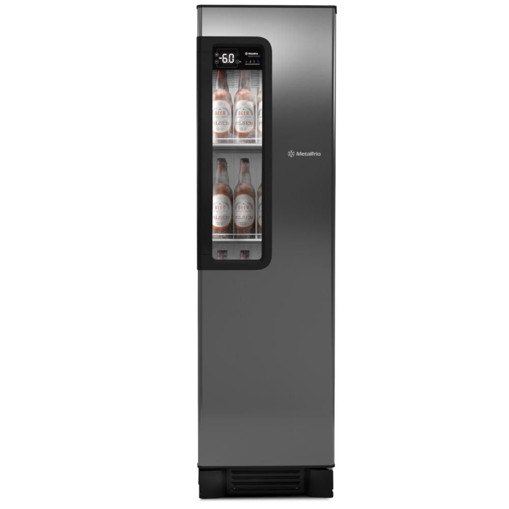Cervejeira Metalfrio Beer Maxx 324L 1 Porta Inox 127V Vn28t 220V