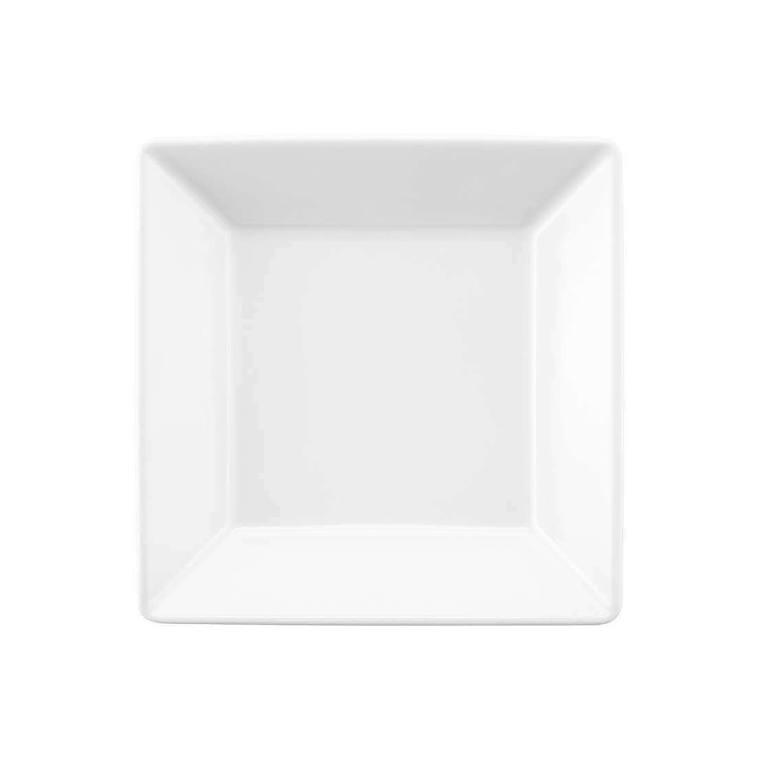 Prato Fundo 21X21 Cm Quartier White Oxford