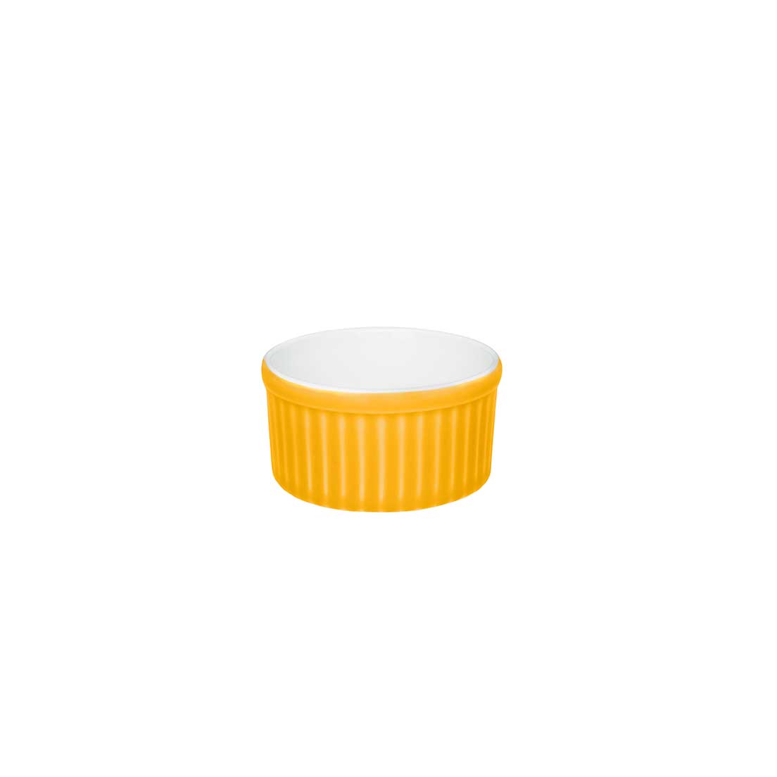 Tigela Ramequin 180 Ml Branco/Amarelo Oxford