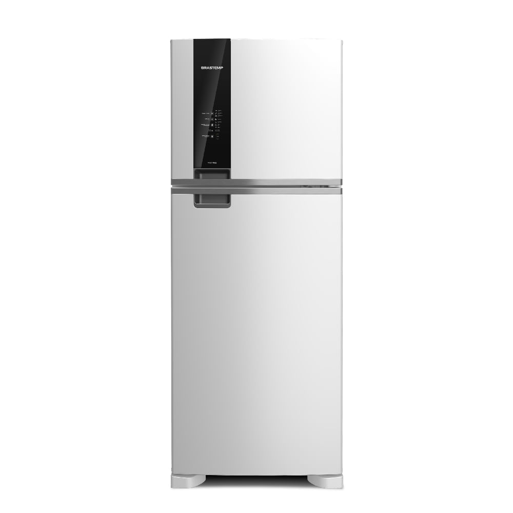 Geladeira Brastemp Frost Free Duplex 462 Litros Branca Com Painel Eletrônico E Turbo Control - Brm55bb 110V