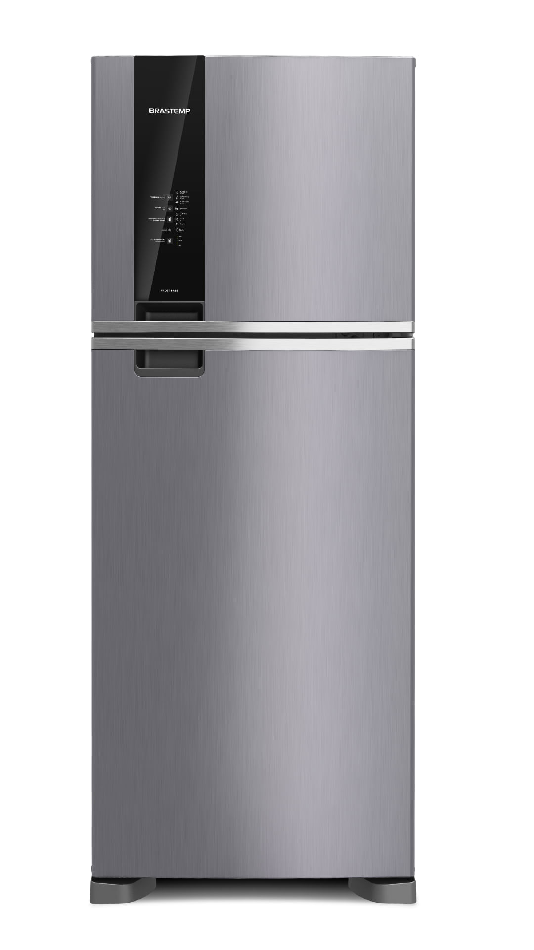 Geladeira Brastemp Frost Free Duplex 462 Litros Cor Inox* Com Painel Eletrônico E Turbo Control - Brm55bk Outlet