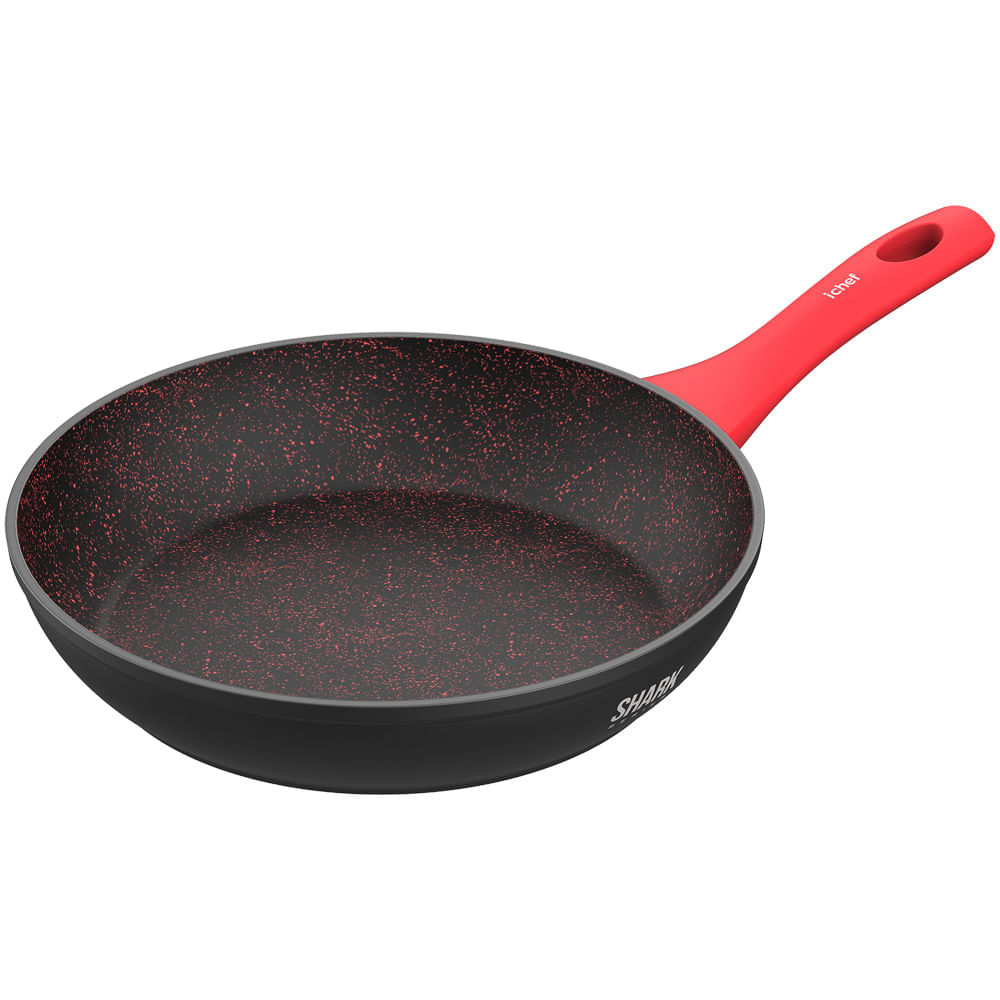 Panela Ichef Home Sauté Grand 24cm Shark Series - Vermelha Ichef